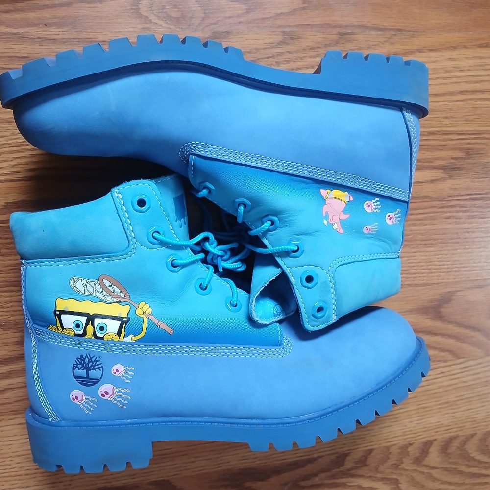 SpongeBob X Timberland‎ Men’s Boots Size 7